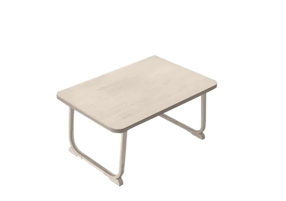 Portable Folding Bed Desk,Ergonomic Lap Table for Laptop and Study with Non-Slip Steel Legs
